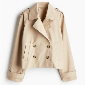 Tan women’s trench coat